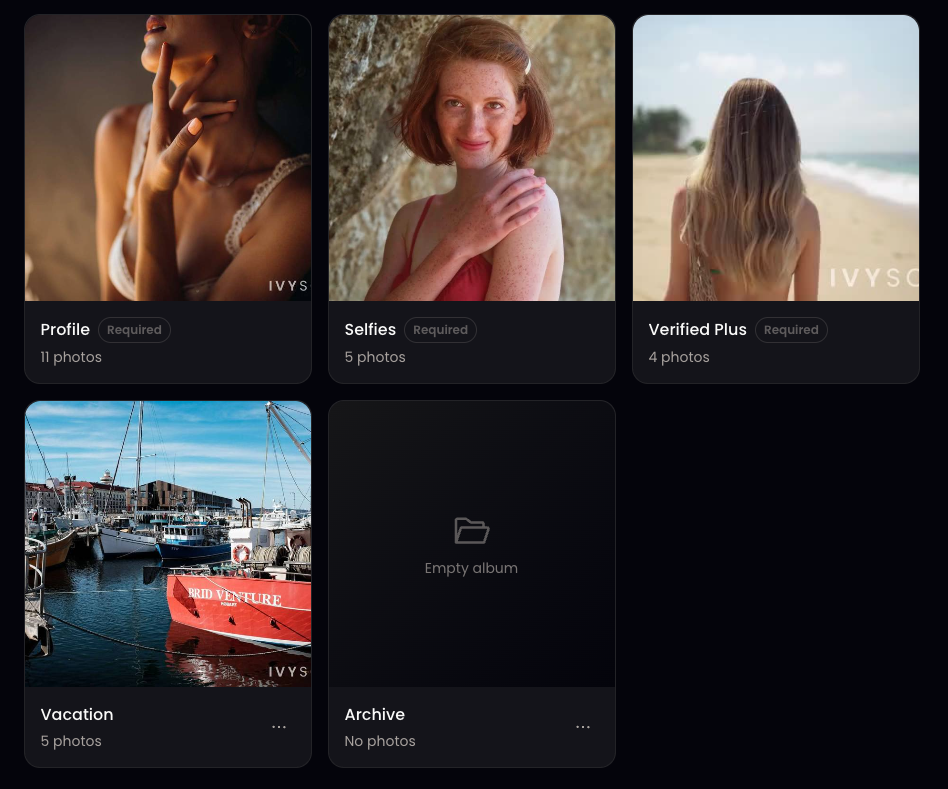 Photos and videos